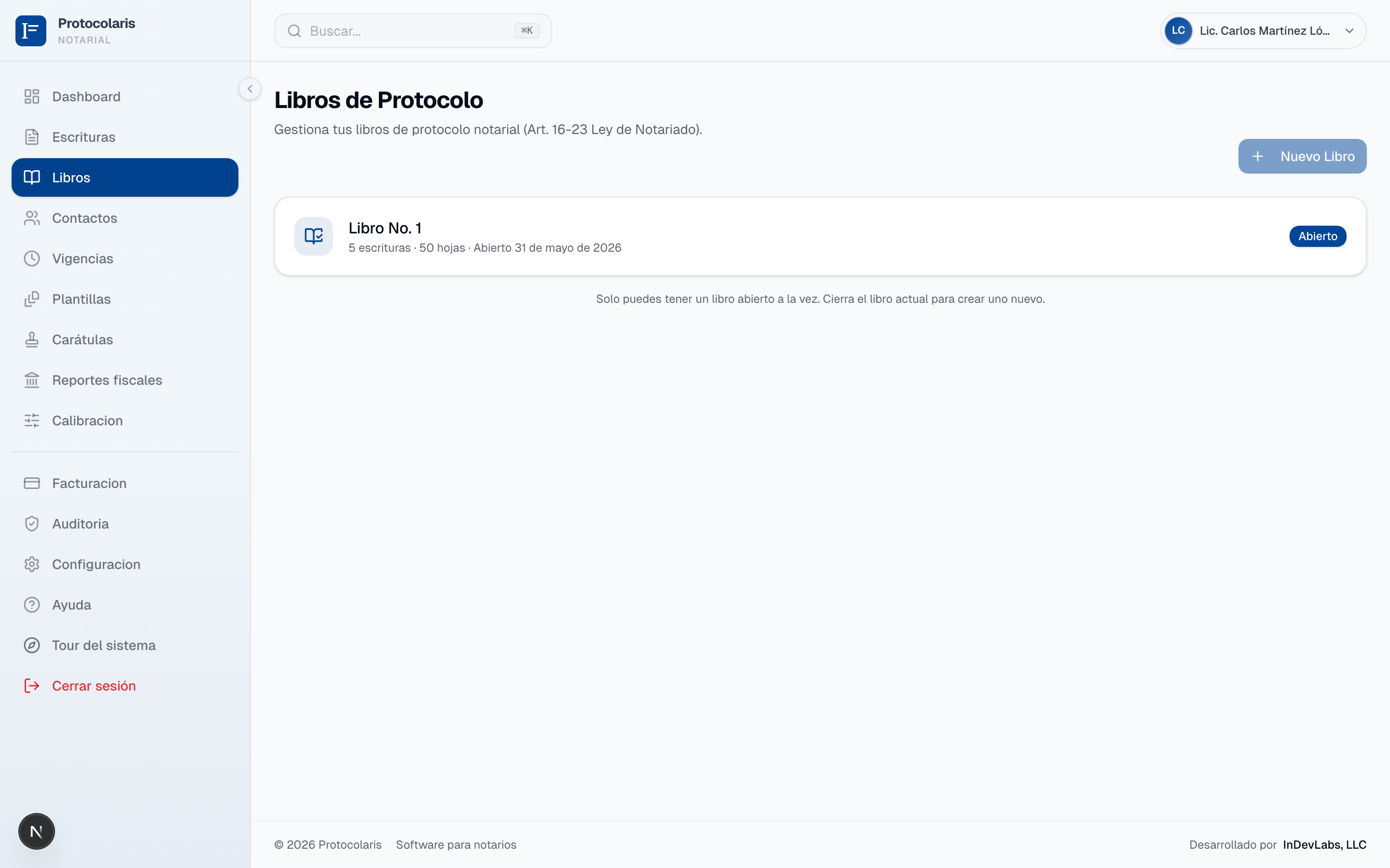 Imprime y registra